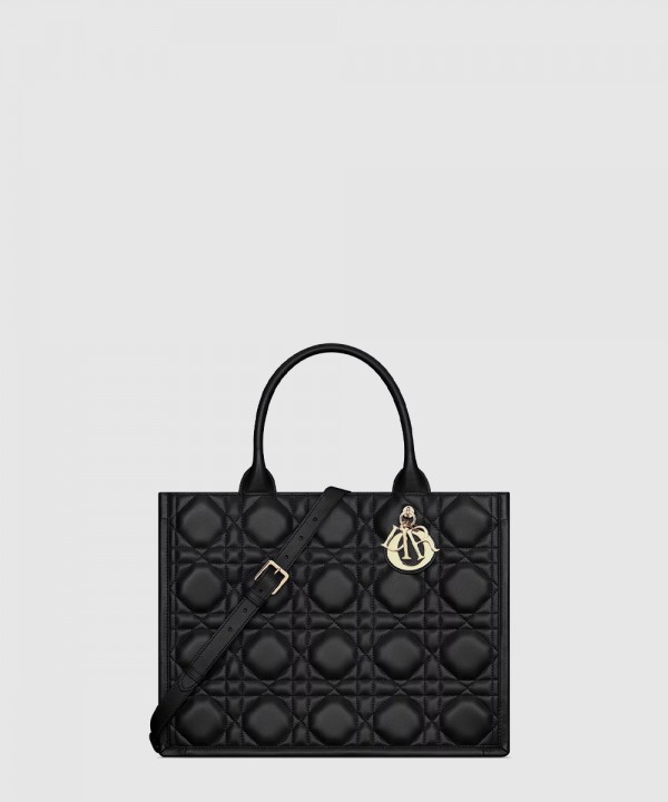 디올 북 토트 미디엄 백 블랙 M1324