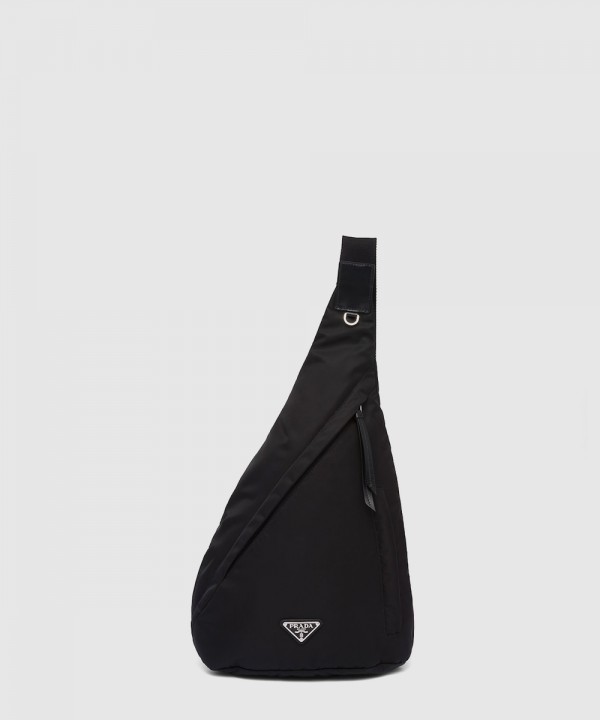 프라다 리나일론 가죽 백팩 블랙 2VZ092