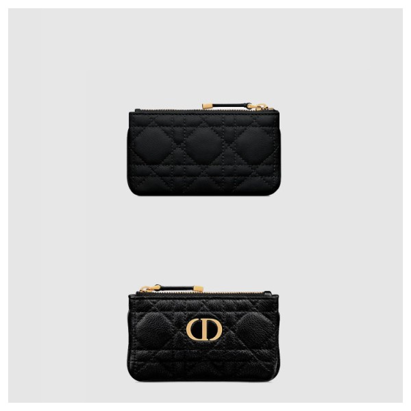 디올 Dior Caro Myrte 지퍼 열쇠 케이스 S5158