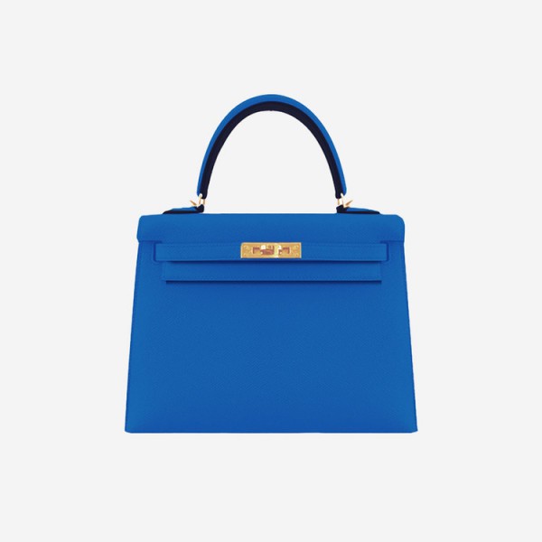 에르메스 켈리백 25 Tanzania blue (Epsom) 【매장-2500만원대】