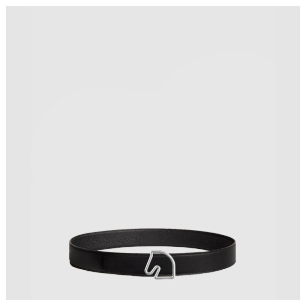 에르메스 테이트 드 쉐발 양면 가죽 벨트